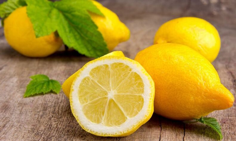 limón para el tratamiento de la osteocondrosis